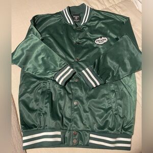 P Green Bomber Jacket